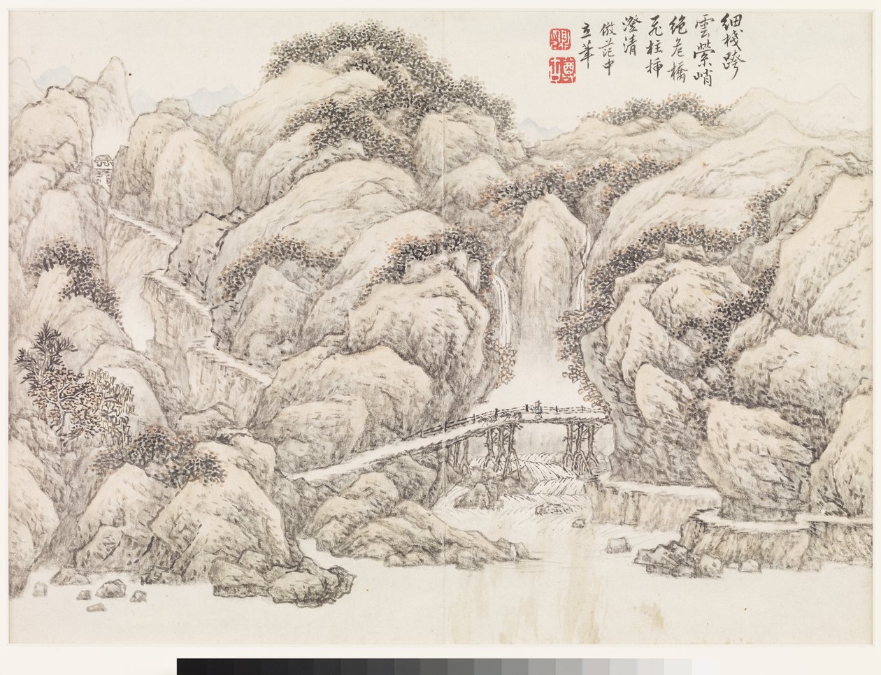 Maisemat menneiden mestareiden mukaan tekijältä Ding Huang