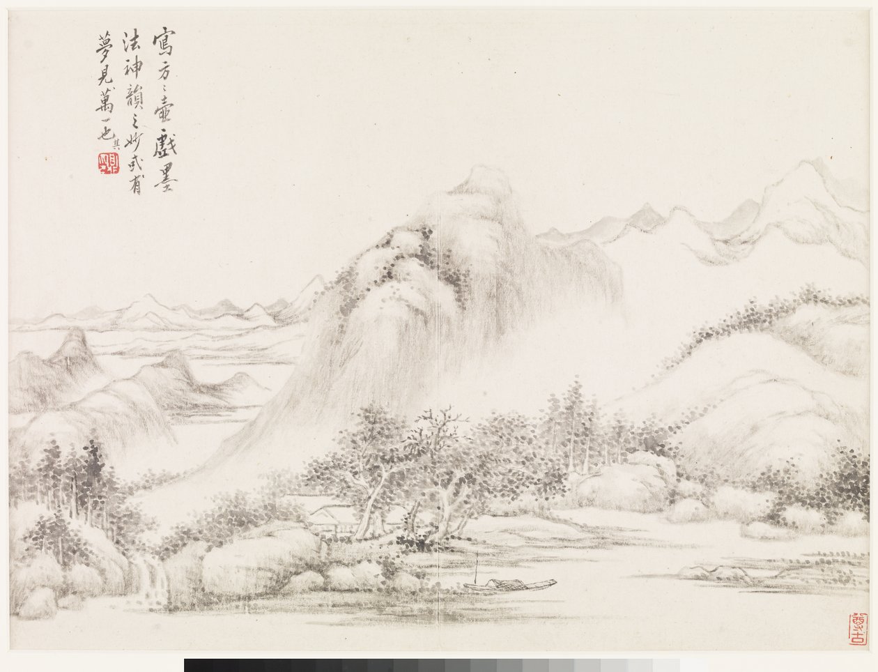 Maisemat menneiden mestareiden mukaan tekijältä Ding Huang