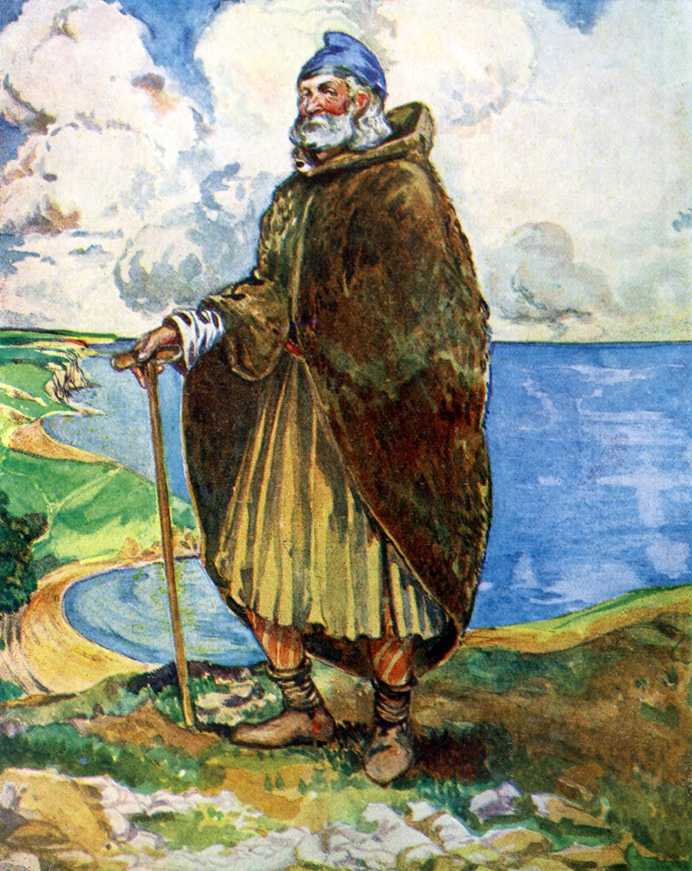 Miesten puku Stephenin hallituskaudella (1135-1154) tekijältä Dion Clayton Calthrop
