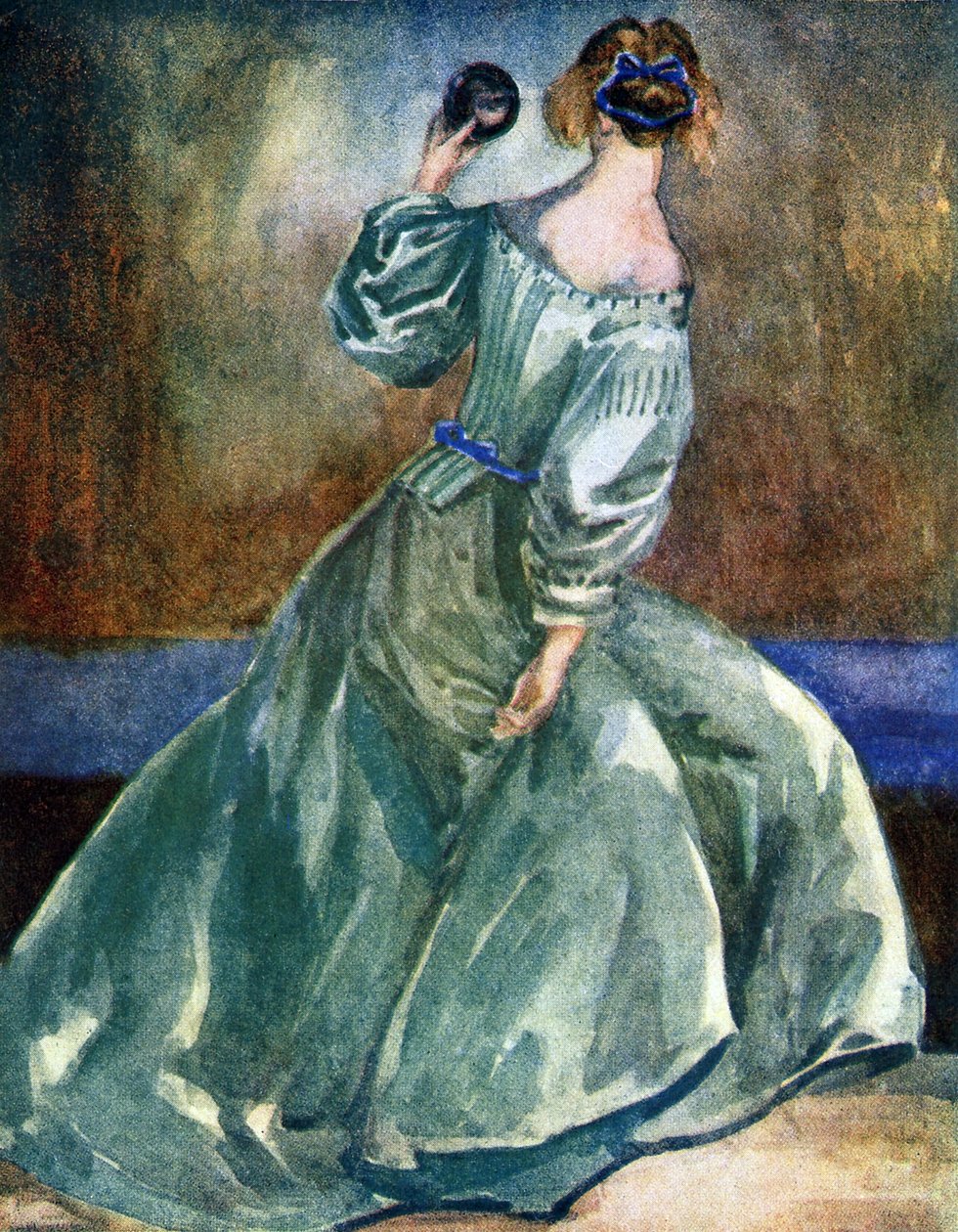 Naisten puku Cromwellien hallituskaudella (1649-1660) tekijältä Dion Clayton Calthrop