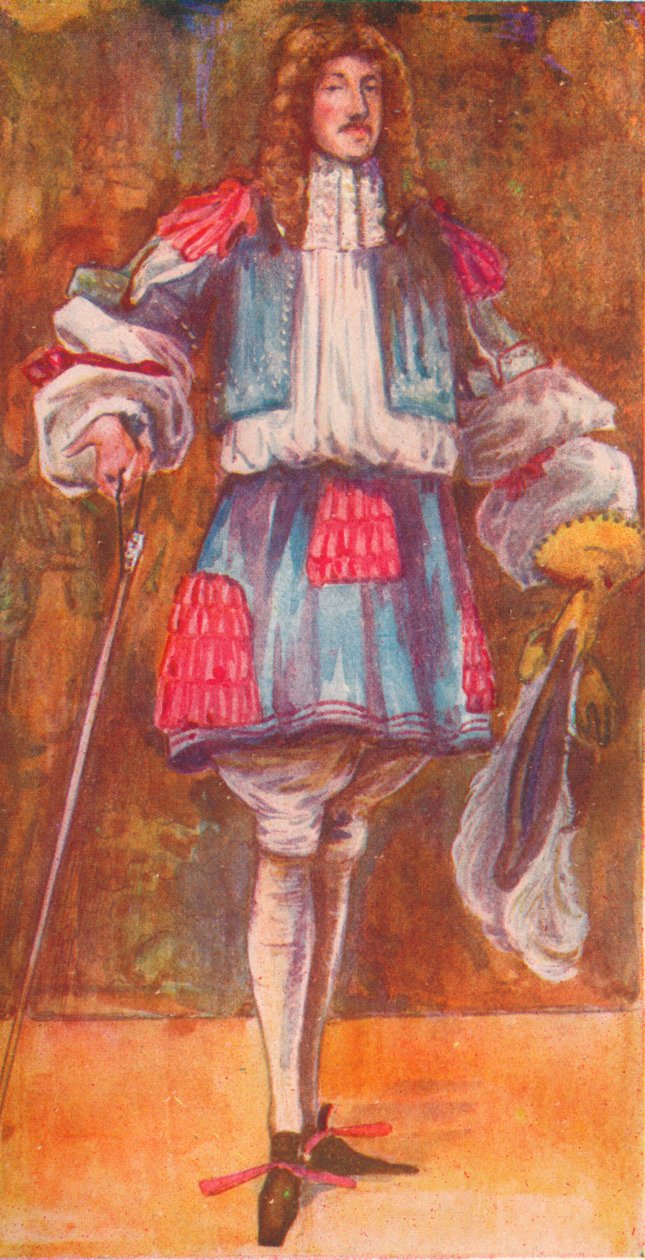 Kaarle II:n ajan mies, 1907 tekijältä Dion Clayton Calthrop