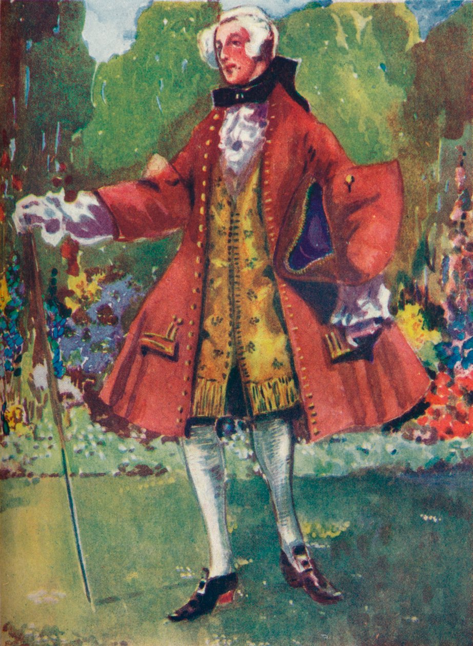 Yrjö II:n ajan mies, 1907 tekijältä Dion Clayton Calthrop