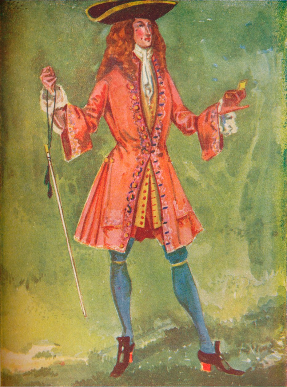 Kuningatar Annen ajan mies, 1907 tekijältä Dion Clayton Calthrop