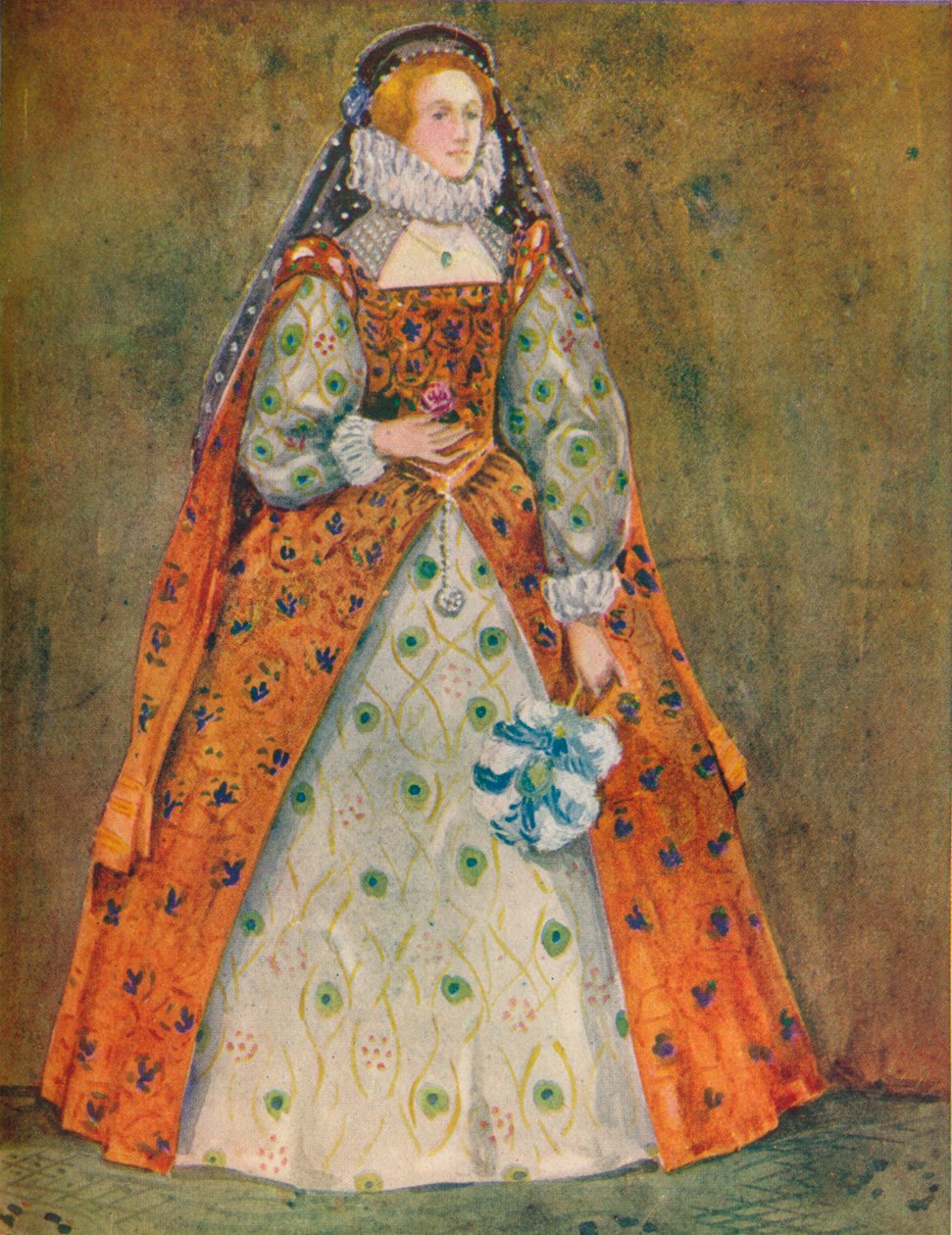 Elizabethin ajan nainen, 1907 tekijältä Dion Clayton Calthrop