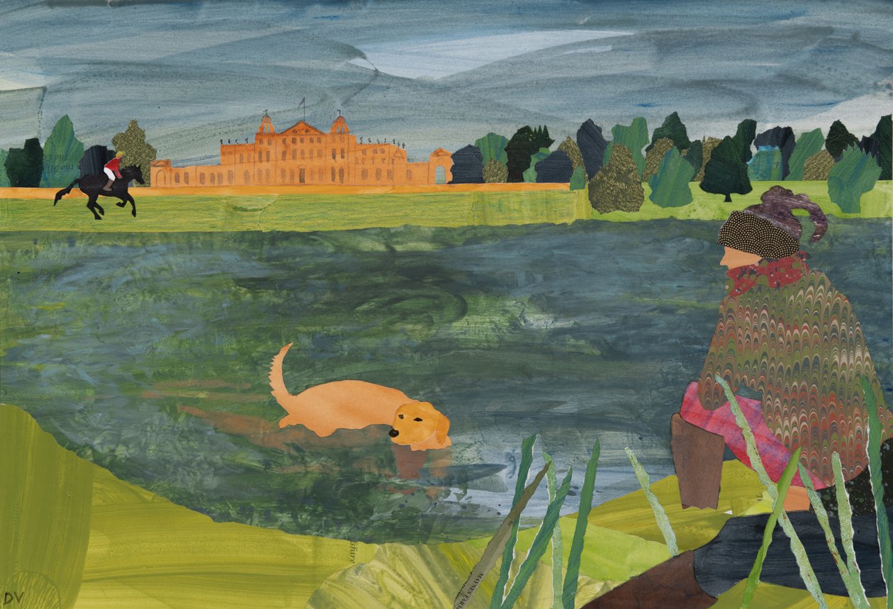 Sulkapallo (kollaasi) tekijältä Dione Verulam