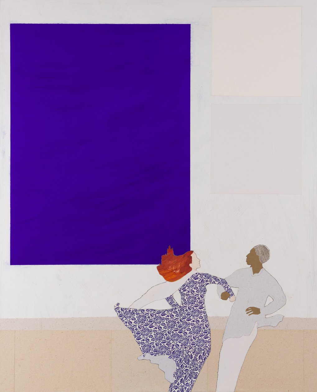 Klein inspiroi tanssimaan, 2020 (kollaasi) tekijältä Dione Verulam