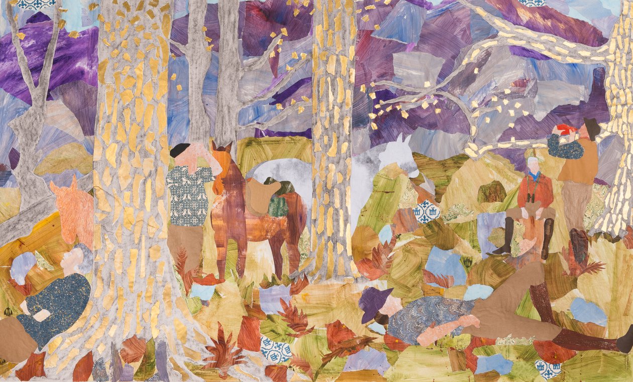 Siesta nurmikolla, Pyrenee tekijältä Dione Verulam