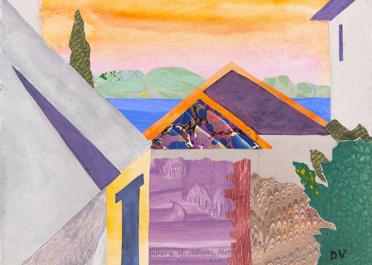 Kolmioita (kollaasi) tekijältä Dione Verulam