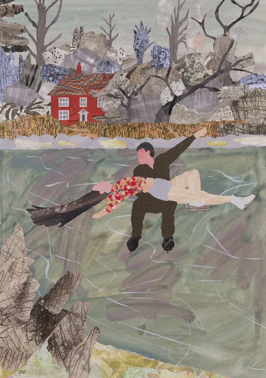 Villi luistelu, 2023 (kollaasi) tekijältä Dione Verulam