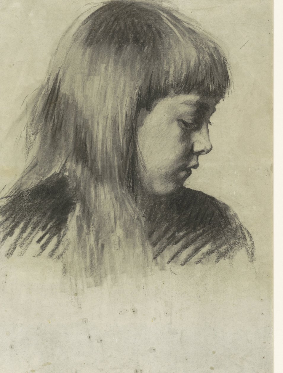 naisen rintakuva tekijältä Dionys van Nijmegen