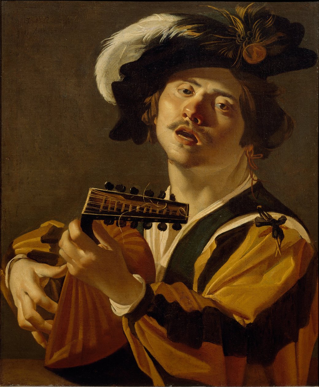 Lute Player tekijältä Dirck van Baburen
