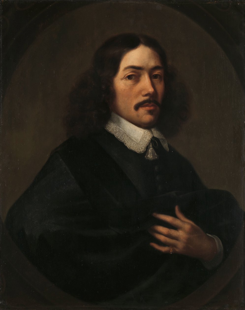 Miehen muotokuva, jonka uskotaan olevan Bartholomeus Vermuyden (1616/17-1650) tekijältä Dirck Craey