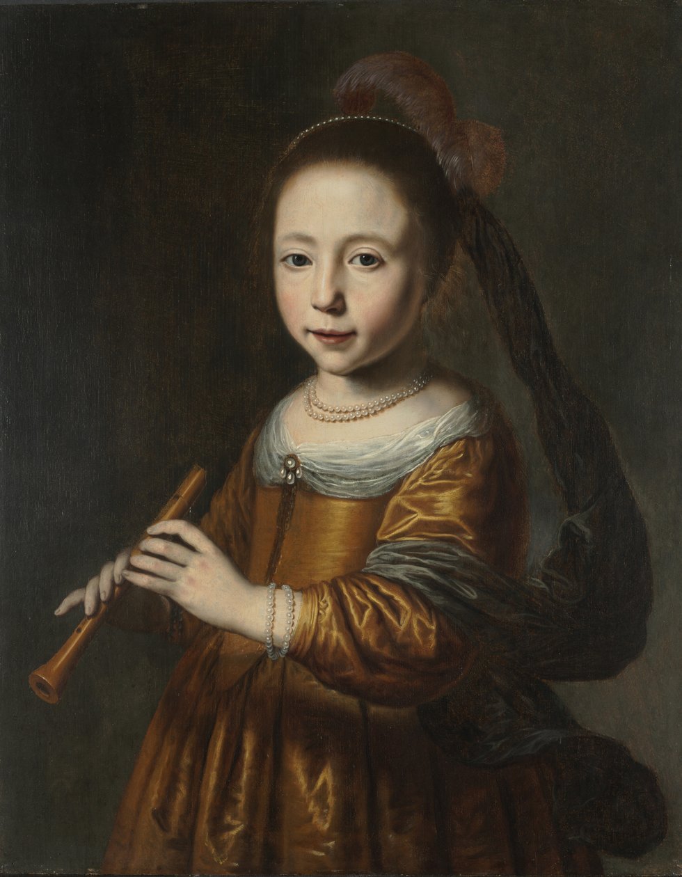 Elizabeth Spiegelin muotokuva, 1639 tekijältä Dirck Santvoort