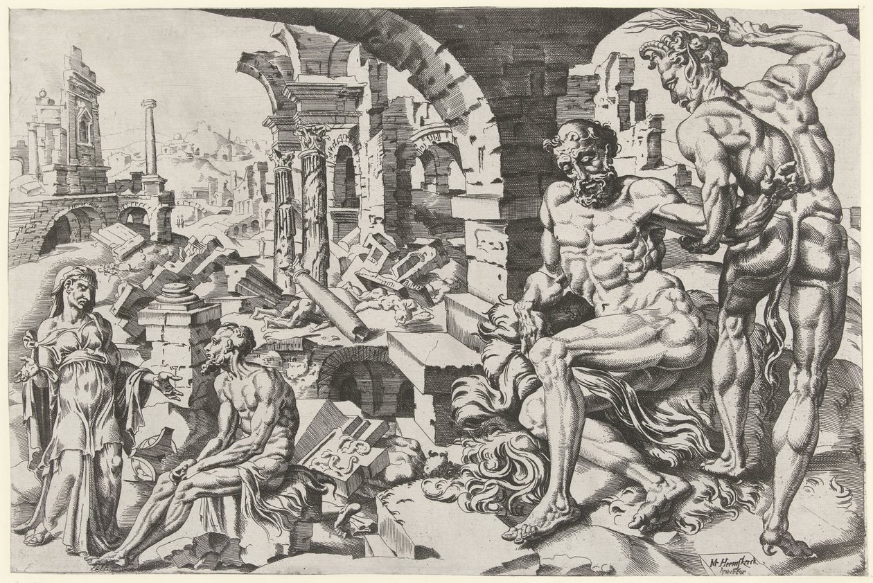 Job on Saatanan ruoskima tekijältä Dirck Volckertsz. Coornhert (attributed to)