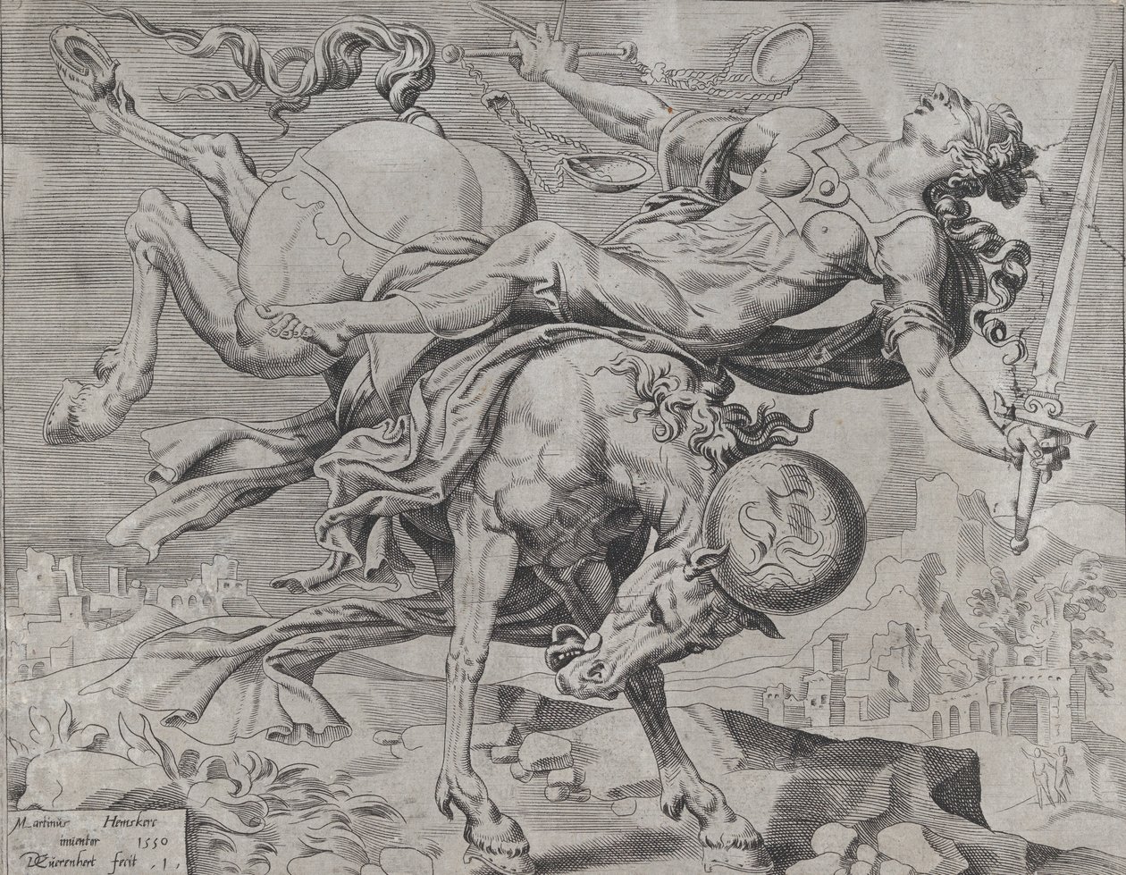 The World Disposing of Justice, The Unrestrained World, levy 1, 1550. tekijältä Dirck Volkertsen Coornhert