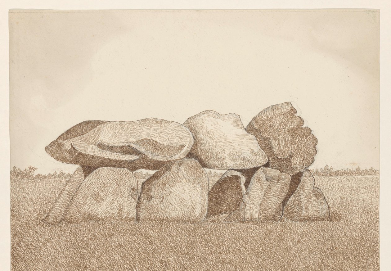 Dolmen lähellä Tynaarloa tekijältä Dirk Arnoldus Tavenraat