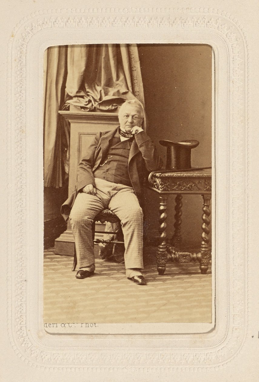 M. [Louis Adolphe] Thiers (1797 - 1877) tekijältä Disdéri and Cie.