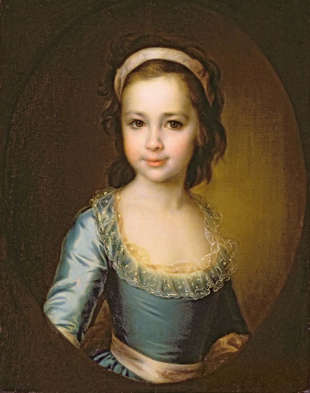 Contess Anna Artemievna Vorontsovan (1777-1836) muotokuva 1780-luku tekijältä Dmitri Grigorievich Levitsky