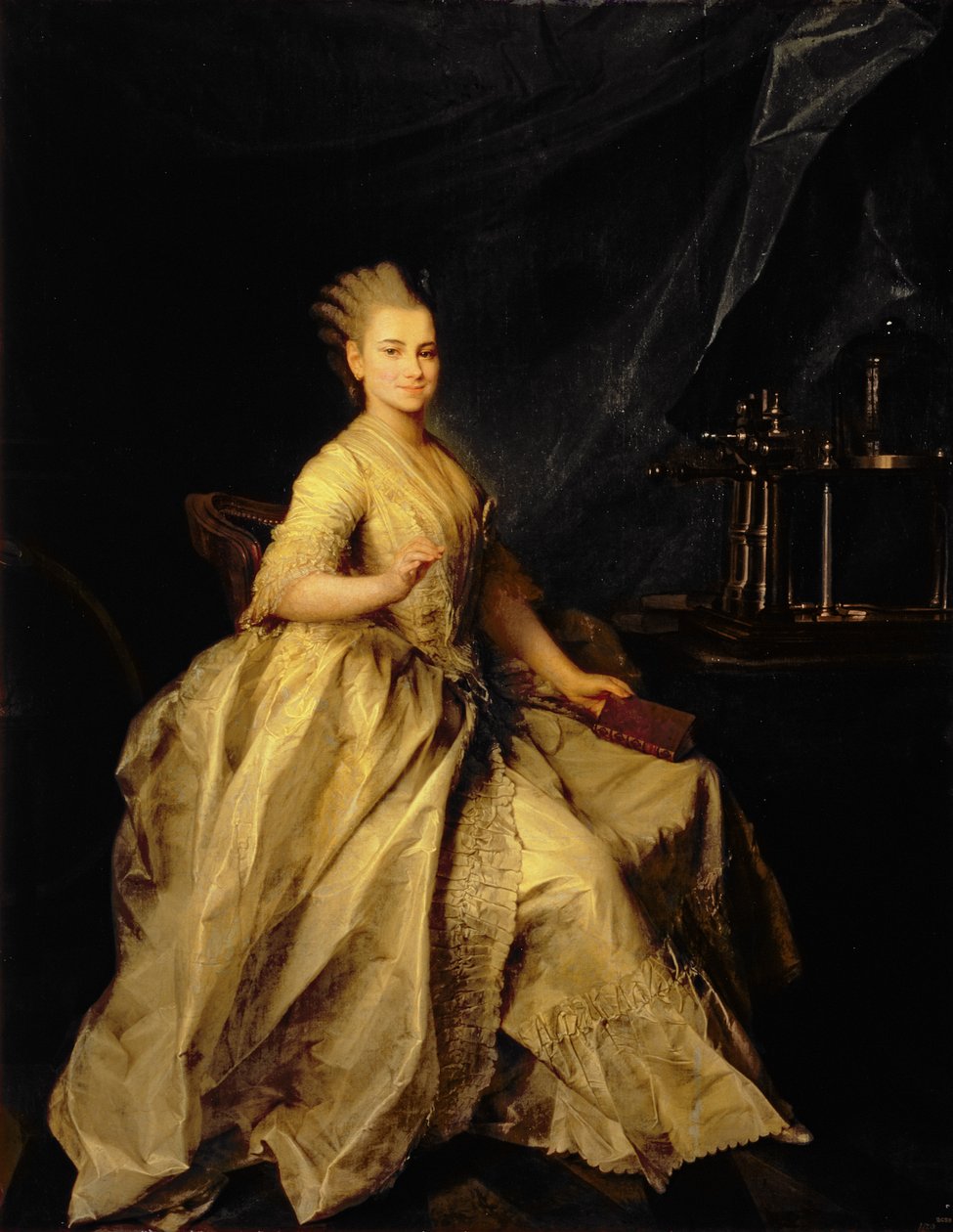 Ekaterina Molchanovan (1758-1809) muotokuva 1776 tekijältä Dmitri Grigorievich Levitsky