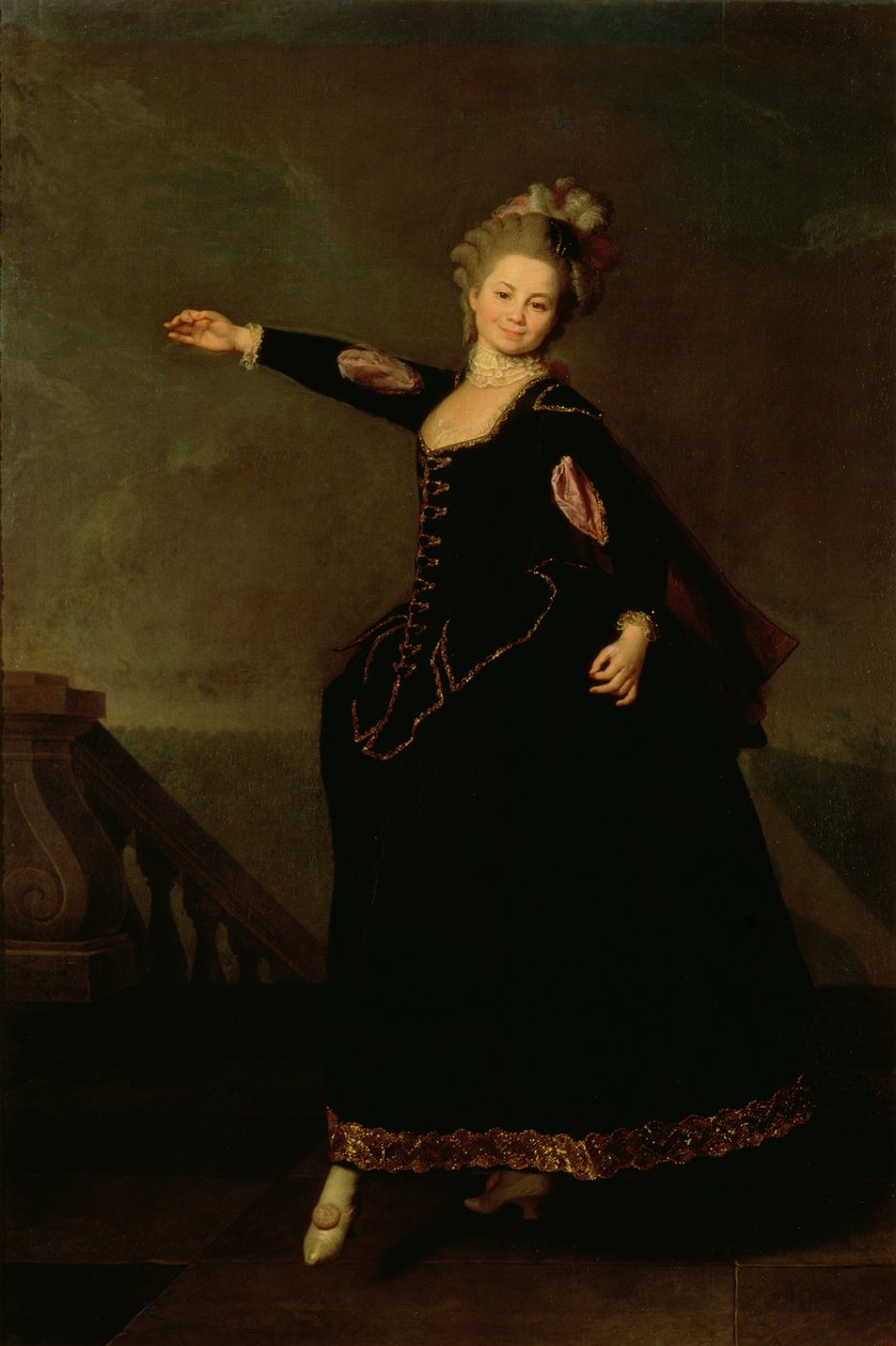 Natalia Semjonovna Boršovan (1758-1843) muotokuva 1776 tekijältä Dmitri Grigorievich Levitsky