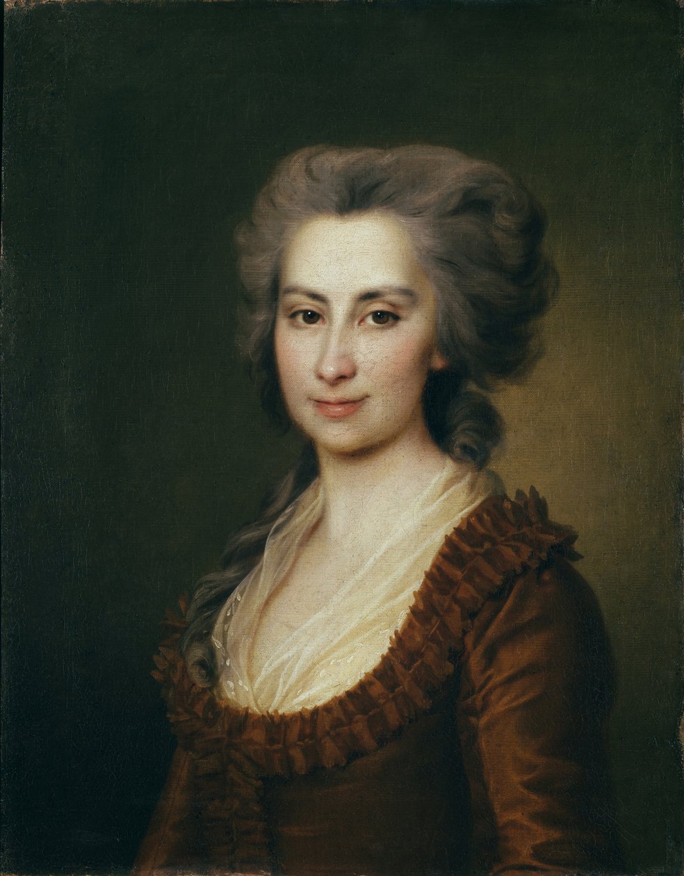 Kreivitär Praskovja Vorontsovan muotokuva 1749-1797, 1790-luvun alku tekijältä Dmitri Grigorievich Levitsky