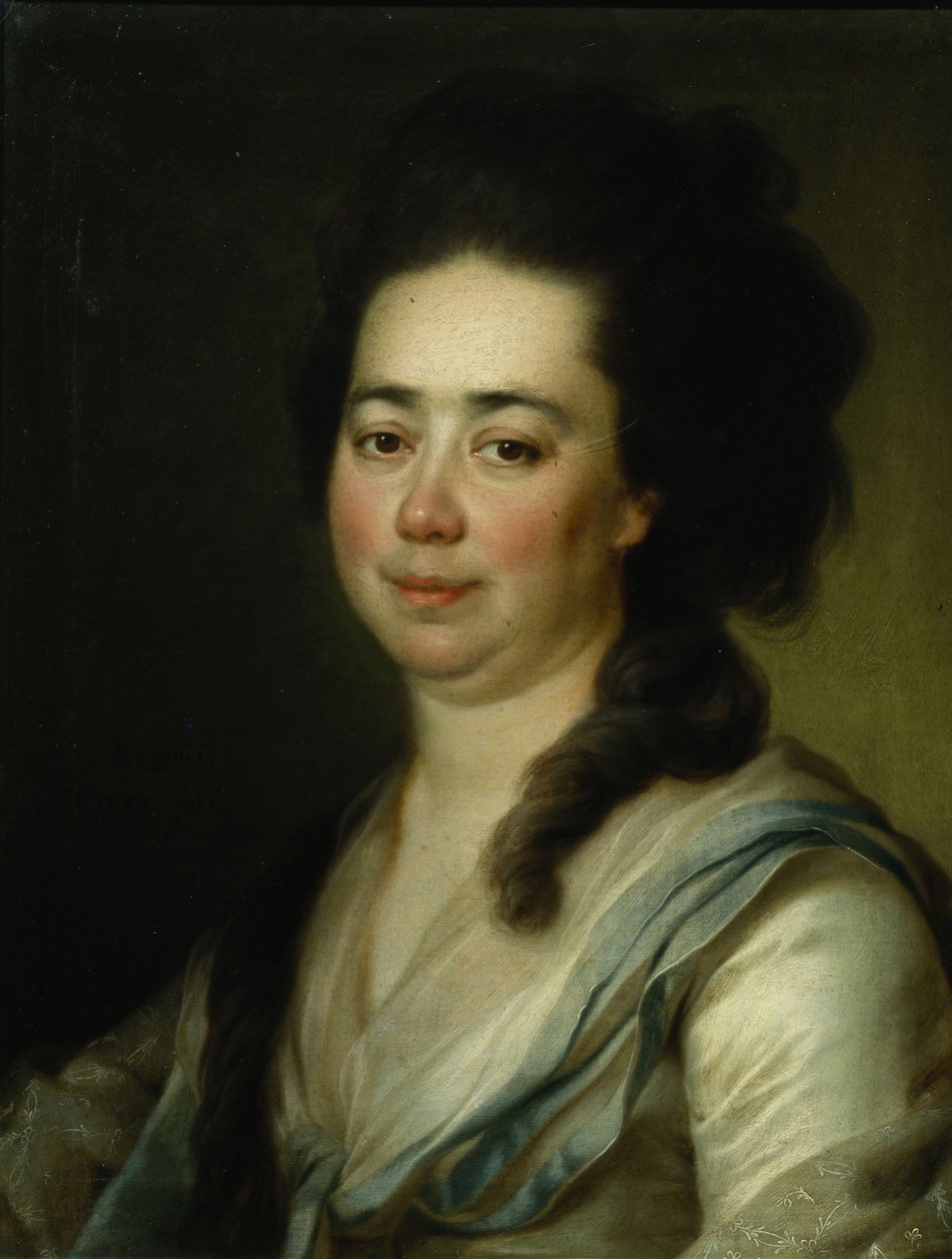 Ekaterina Andreevna Bakuninan muotokuva, 1782 tekijältä Dmitri Grigorievich Levitsky