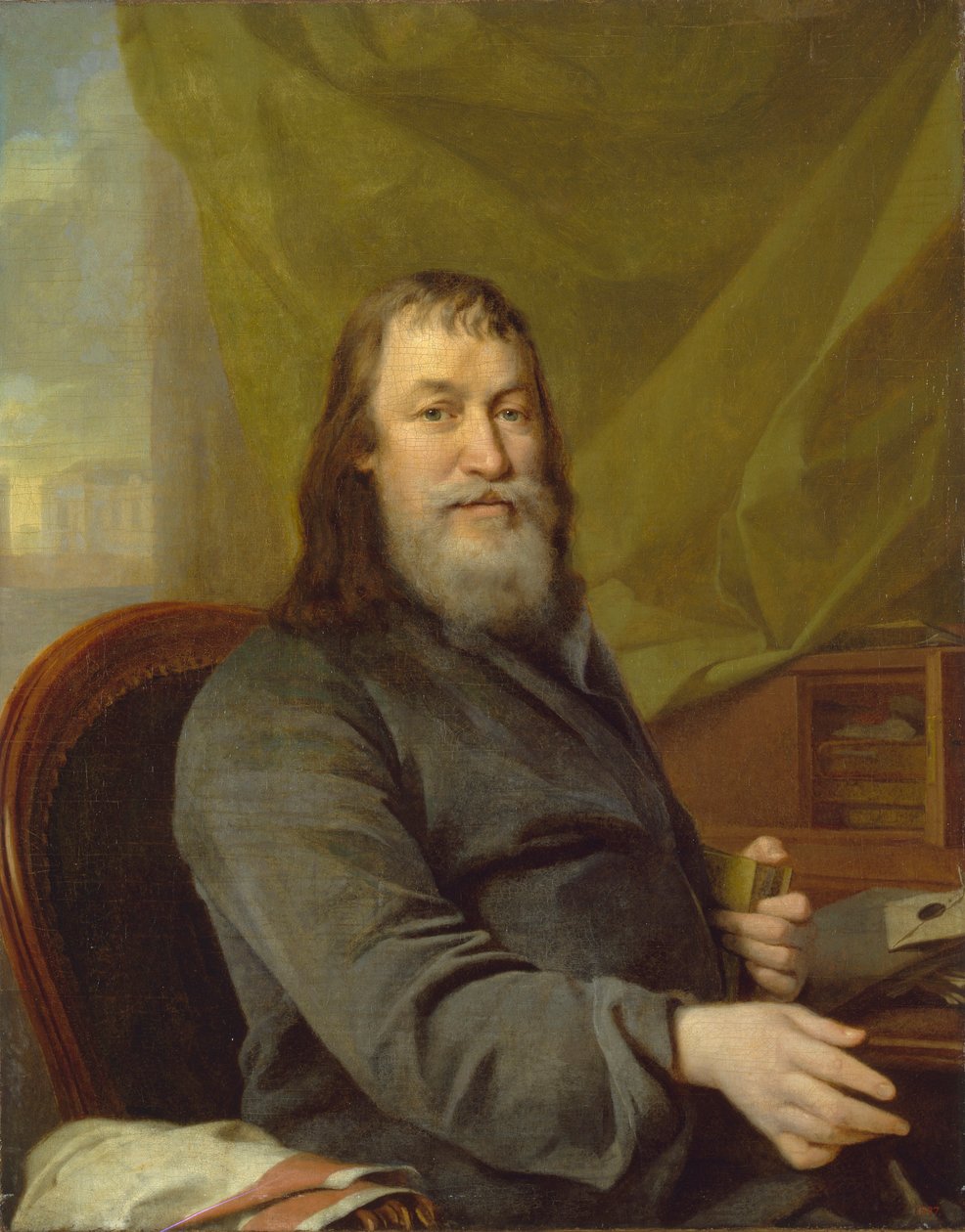Ivan Kharitonovich Bilibin Suuren muotokuva, 1801 tekijältä Dmitri Grigorievich Levitsky