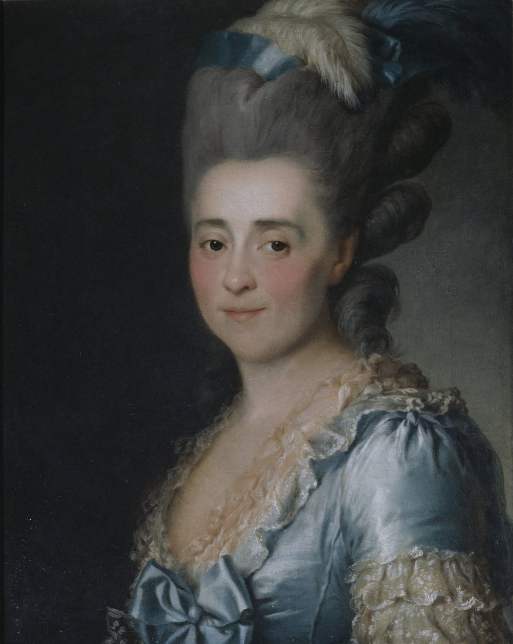 Natalia Ivanovna Melgunovan muotokuva, 1779 tekijältä Dmitri Grigorievich Levitsky