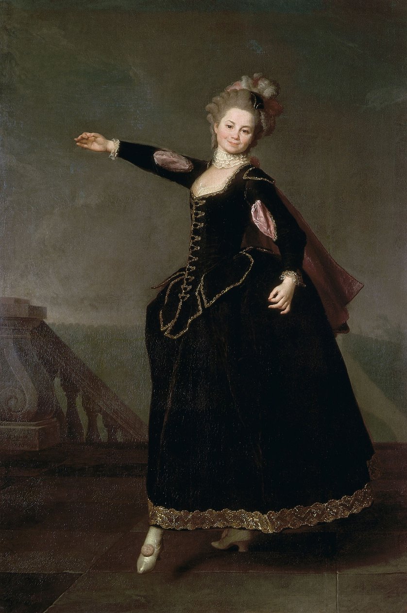 Natalia Semjonovna Borshchevan muotokuva 1758-1843, 1776 tekijältä Dmitri Grigorievich Levitsky