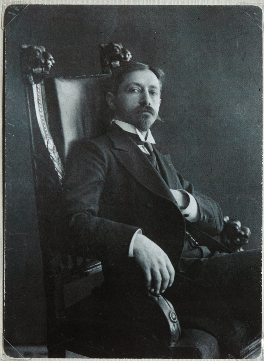 Muotokuva kirjailija Ivan A. Buninista 1870-1953, 1909 tekijältä Dmitri Spiridonovich Zdobnov