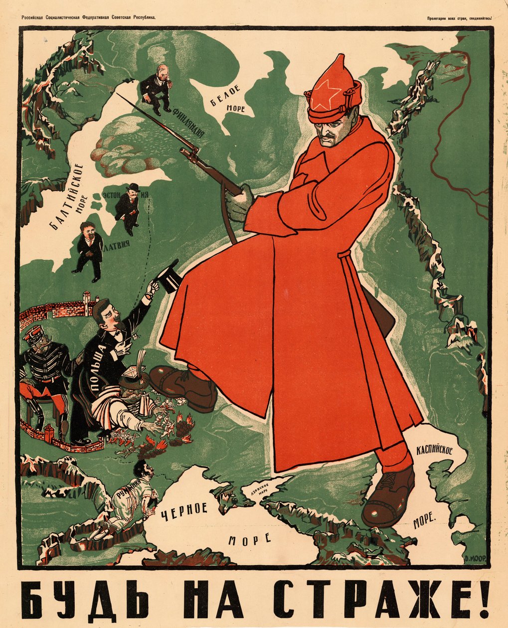 Vartioi!, 1921. tekijältä Dmitri Stachievich Moor