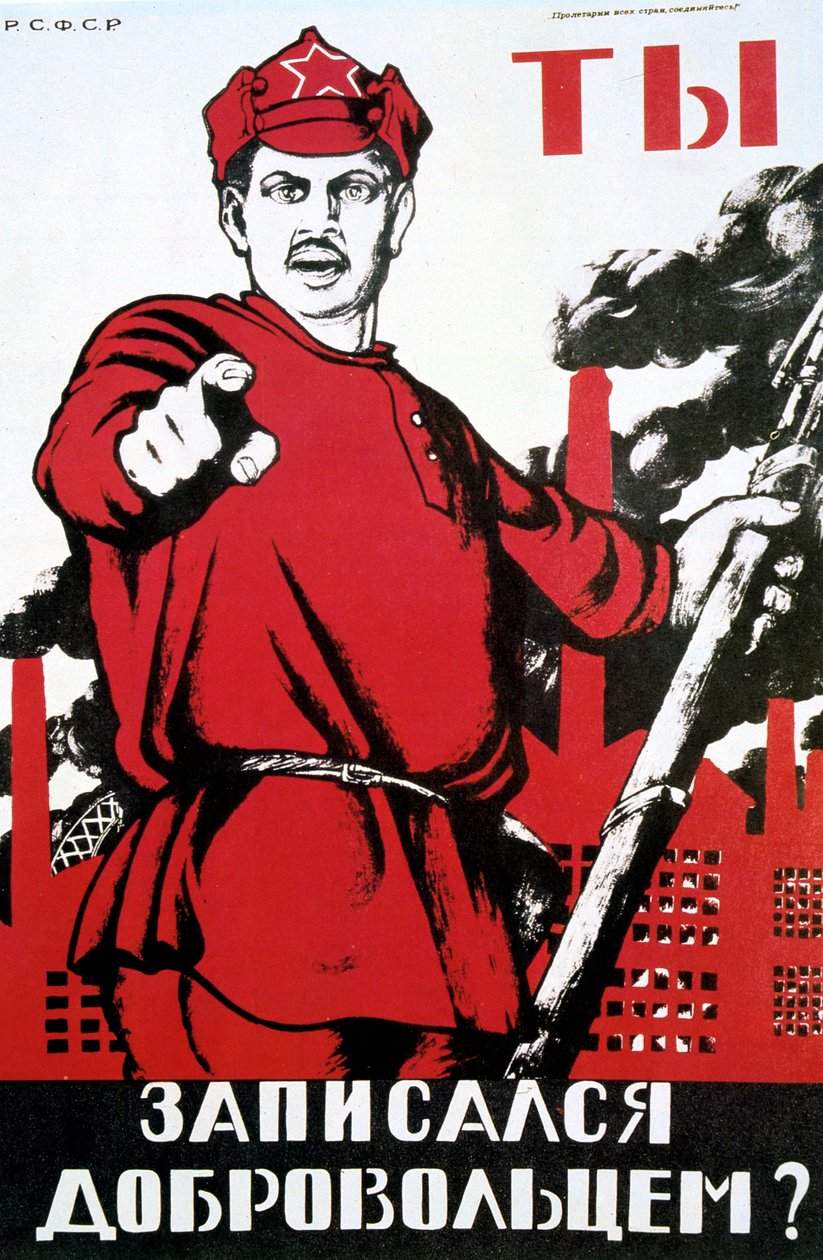 Oletko ollut vapaaehtoisena, 1929. tekijältä Dmitriy Stakhievich Moor