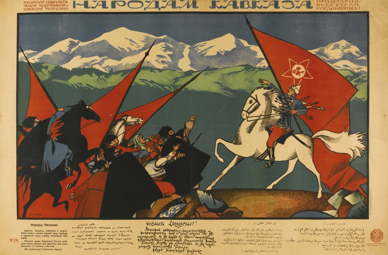 Kaukasuksen kansoille tekijältä Dmitriy Stakhievich Moor