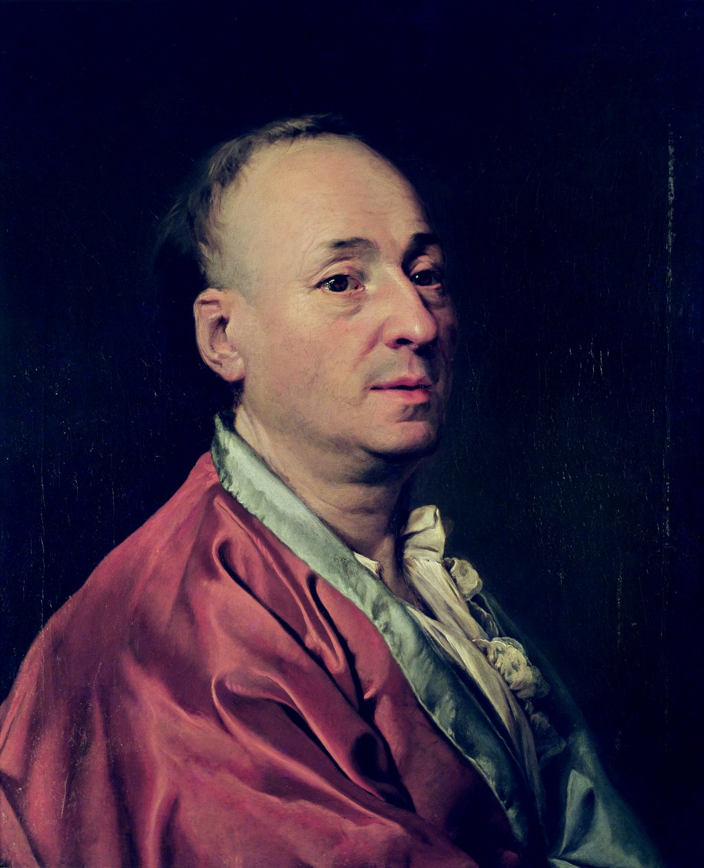 Denis Diderot (1715-84) 1773 tekijältä Dmitri Grigorievich Levitsky