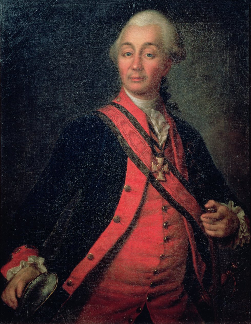 Kenttämarsalkka Generalissimo, kreivi Aleksandr Vasilievich Suvorovin (1729-1800) muotokuva, 1786 tekijältä Dmitri Grigorievich Levitsky