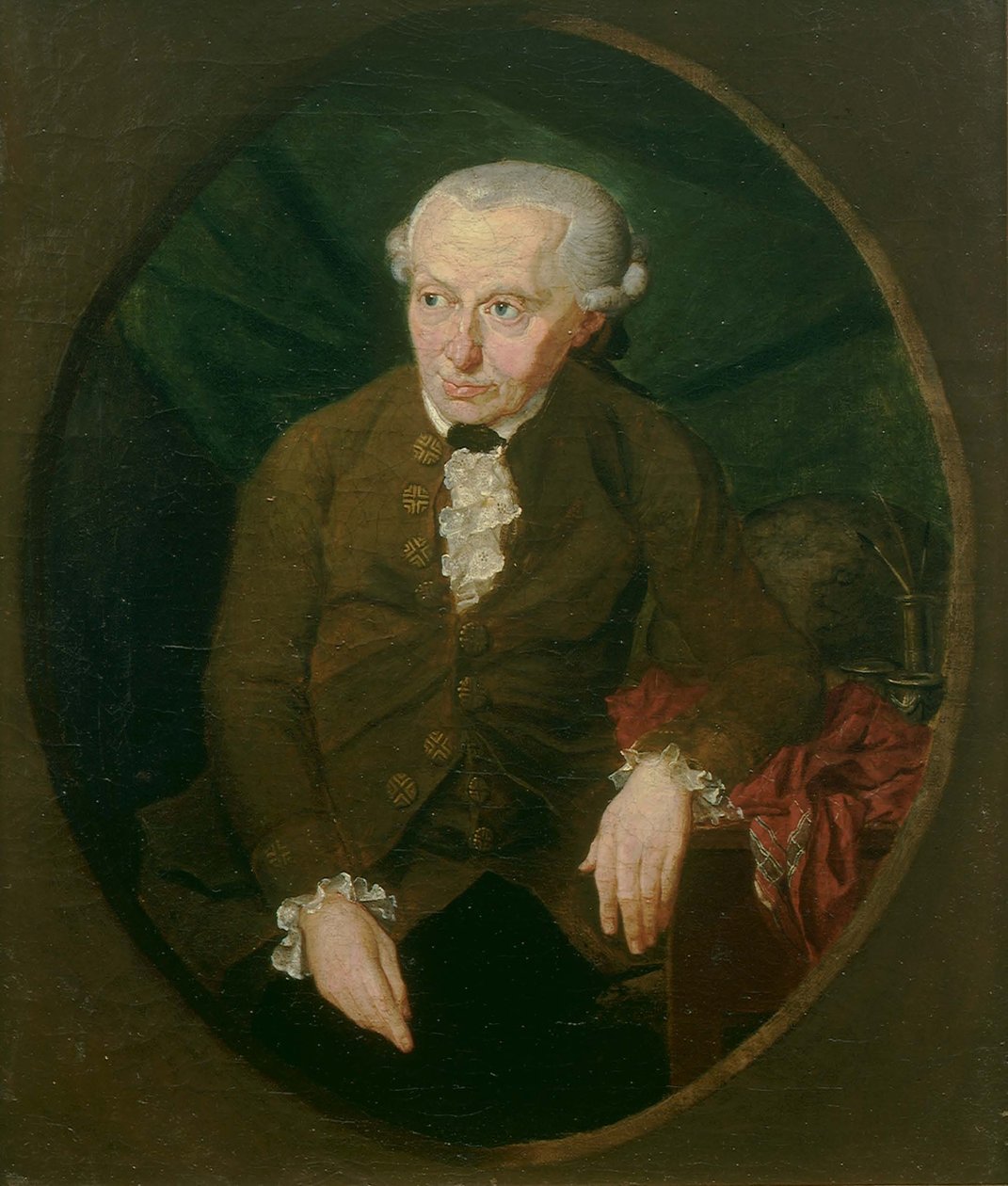 Immanuel Kantin muotokuva 1724-1804, 1791 tekijältä Doepler