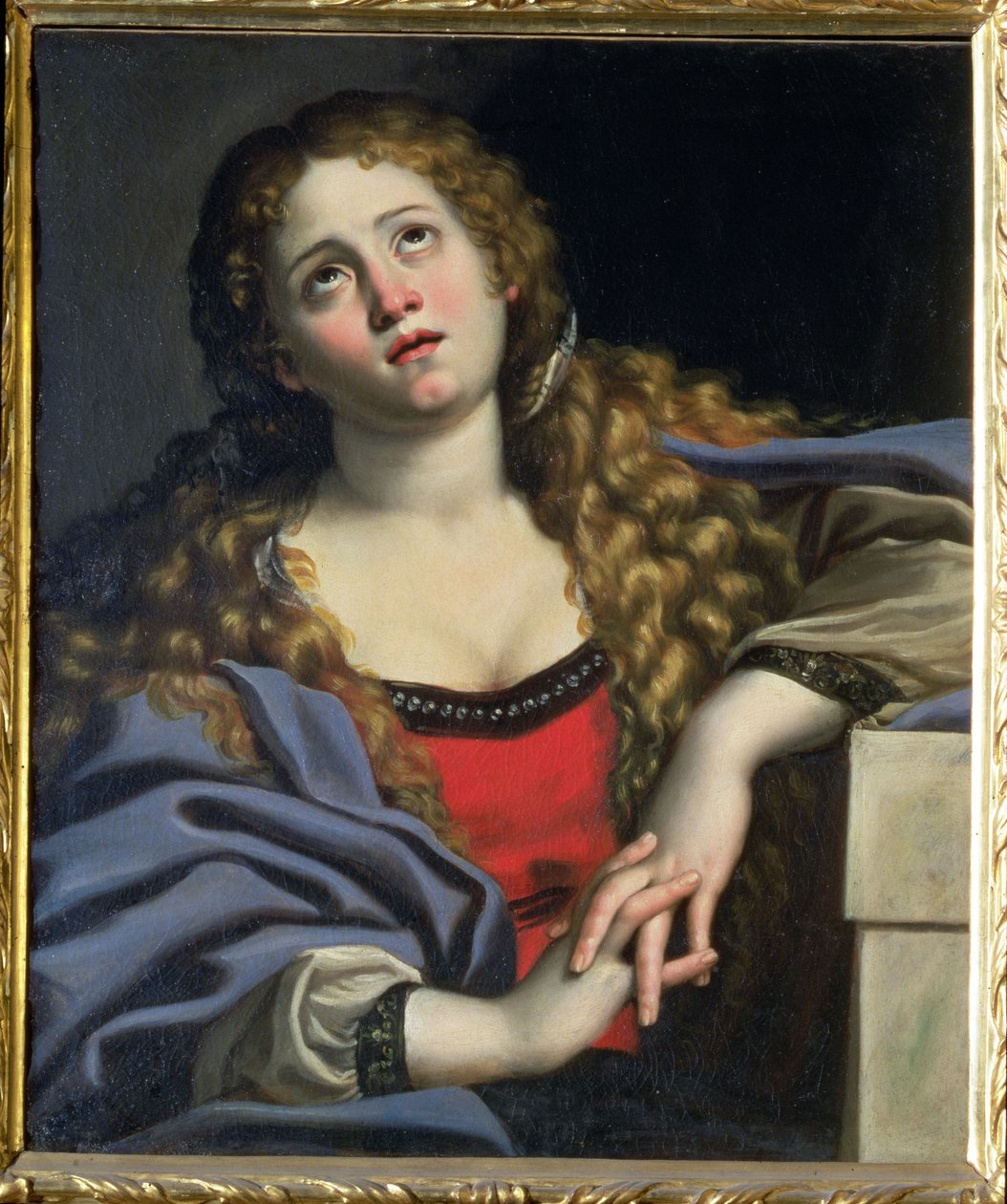 Pyhä Maria Magdaleena tekijältä Domenichino