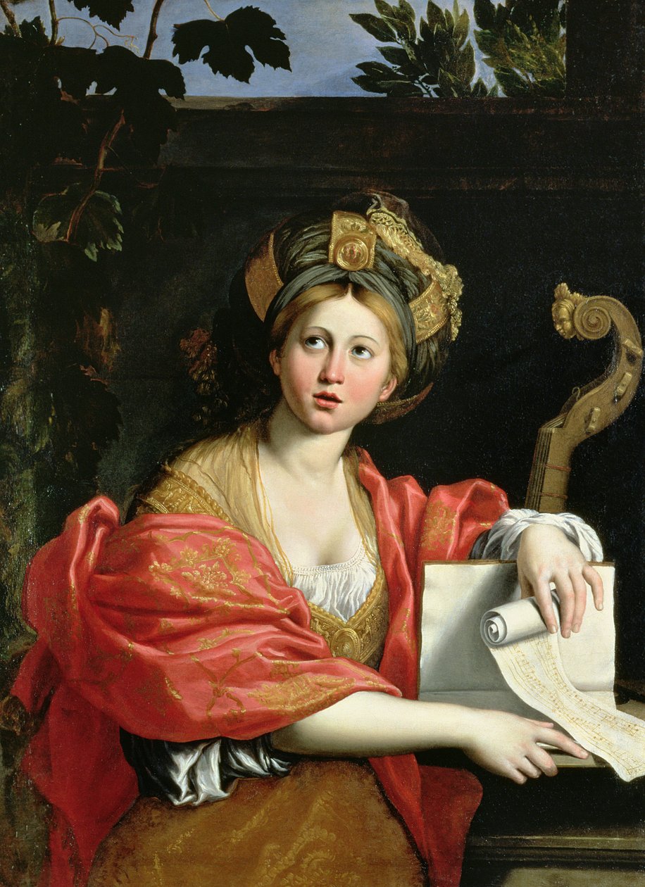 Kumean sibylla, 1616 tekijältä Domenichino