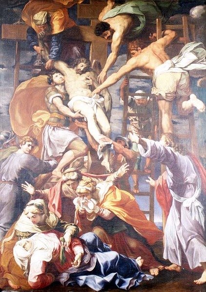 Laskeutuminen ristiltä tekijältä Domenichino