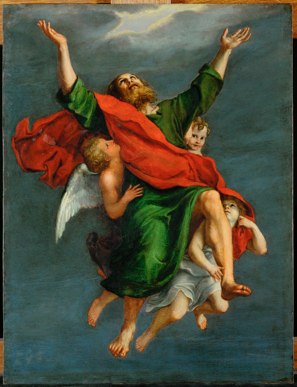 Pyhän Paavalin tempaus ... tekijältä Domenichino (1581 1641)