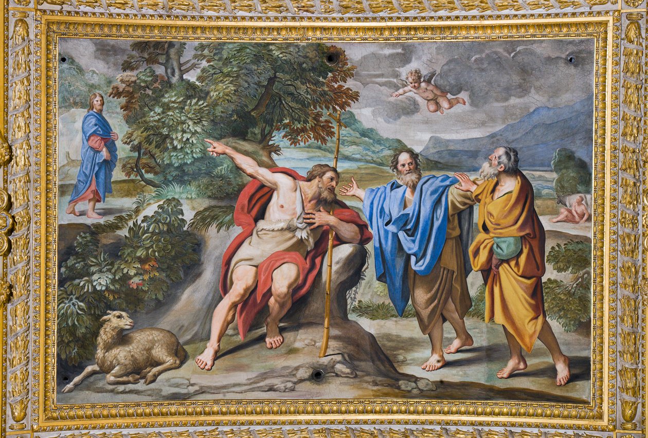 Apostoli Andreaan ensimmäinen kutsumus tekijältä Domenichino