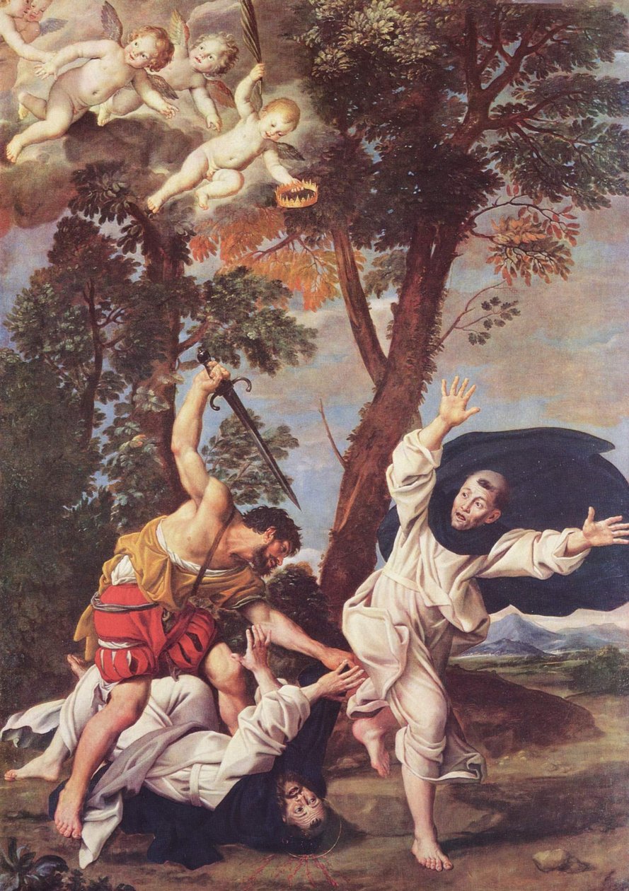 Pyhän Pietarin marttyyrin murha tekijältä Domenichino