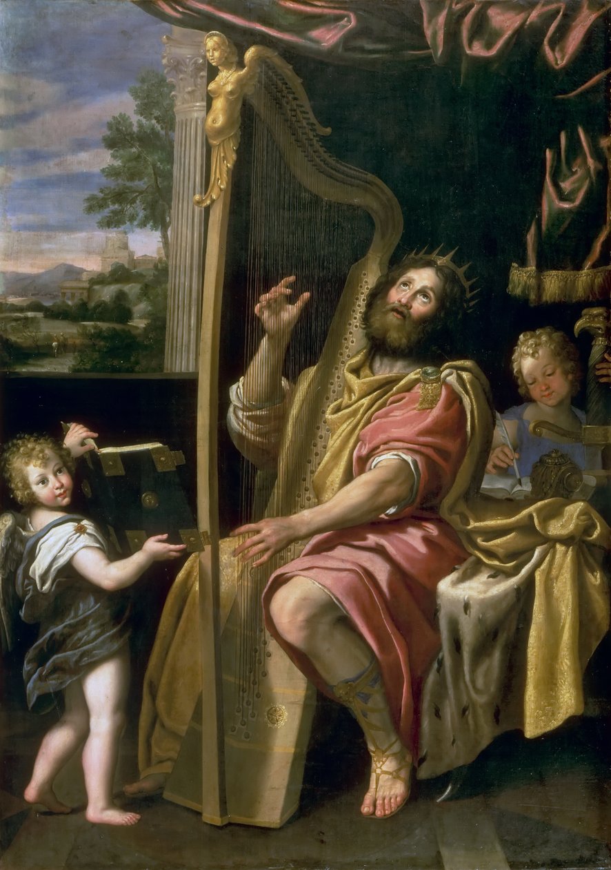Kuningas Daavid tekijältä Domenichino