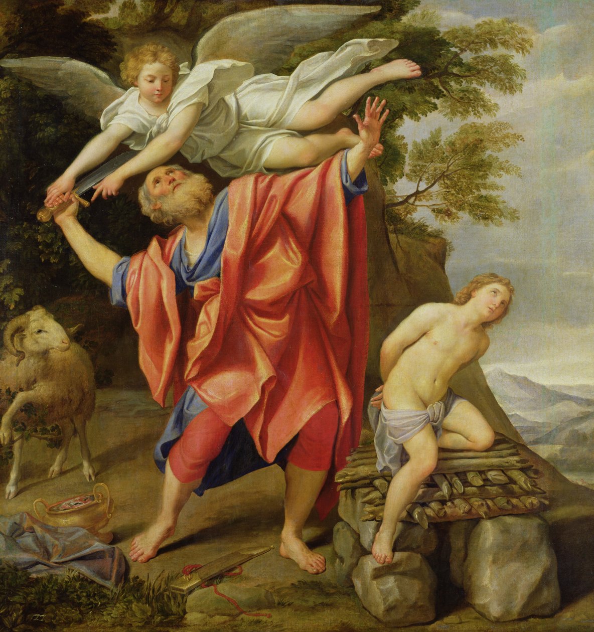 Iisakin uhri tekijältä Domenichino