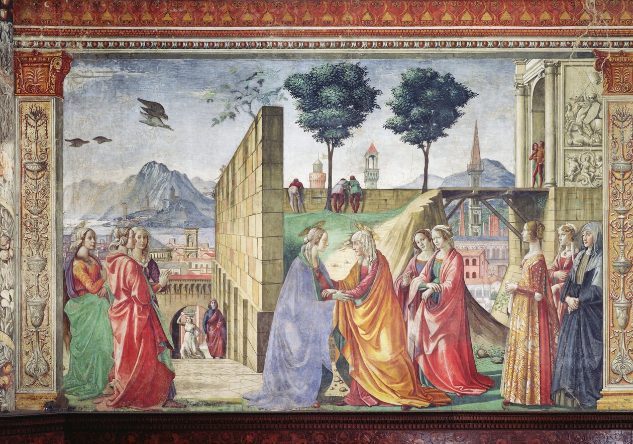 Vierailu (katso lisätietoja numerosta 124356) tekijältä Domenico Ghirlandaio