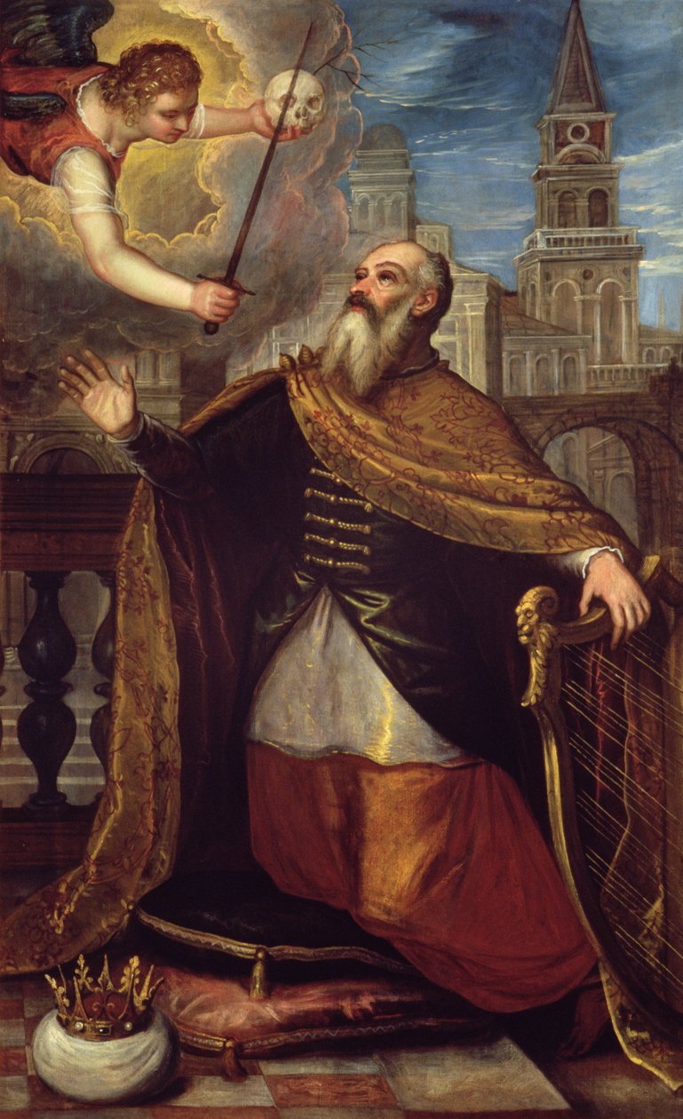 David tekijältä Domenico Robusti Tintoretto