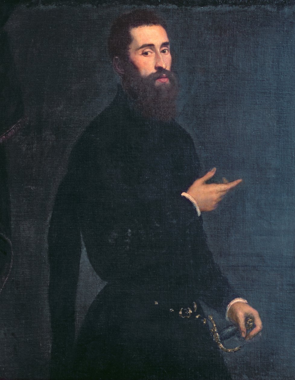Miehen muotokuva tekijältä Domenico Robusti Tintoretto