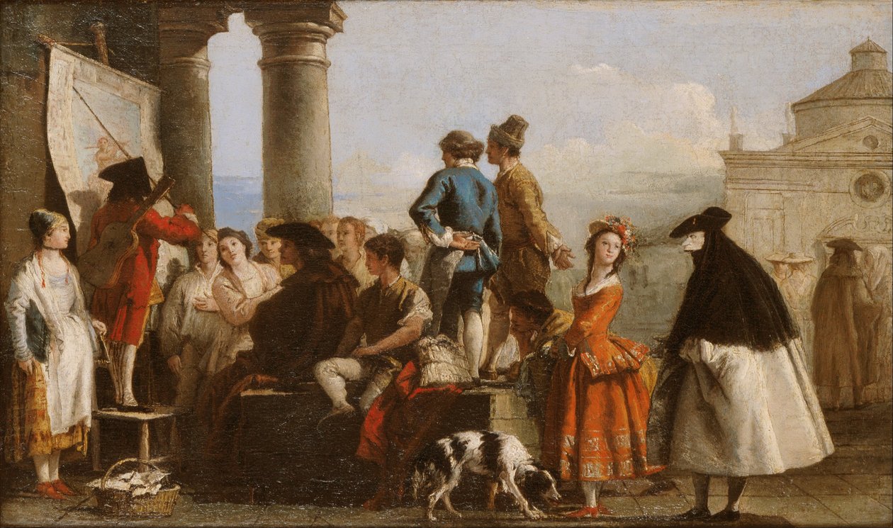 Tarinankertoja tekijältä Domenico Tiepolo