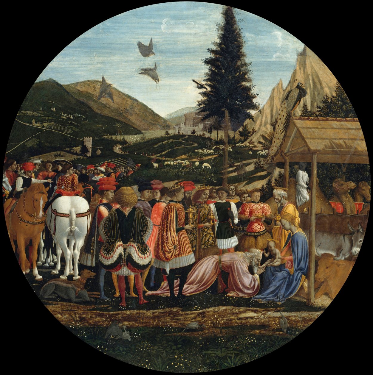 Taikojen palvonta tekijältä Domenico Veneziano