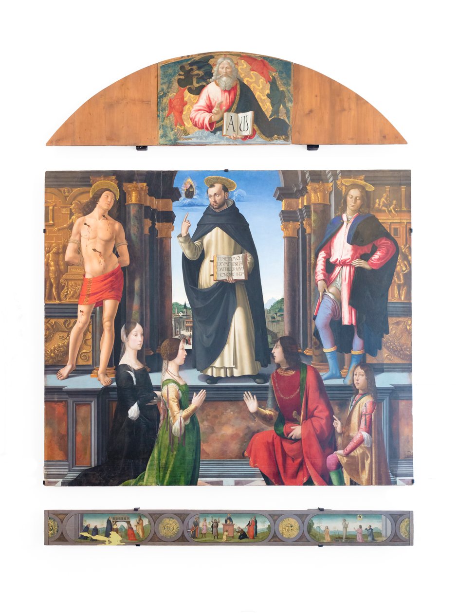 alttaritaulu st. Vincent Ferrer tekijältä Domenico (1449 94) Ghirlandaio